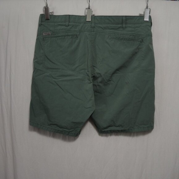 Lot of 2 Men's Wrangler Outdoor Shorts Flat Front Blue & Green Size 42 - Picture 4 of 16